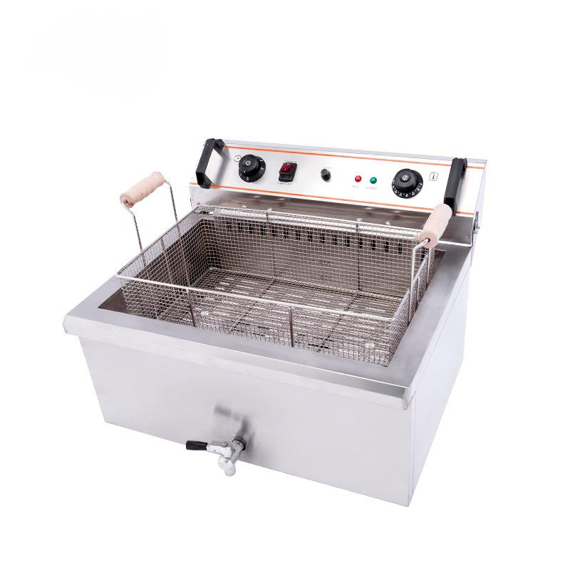 TB-EH301 Commercial electric single cylinder fryer snack fryer manufacturers wholesale