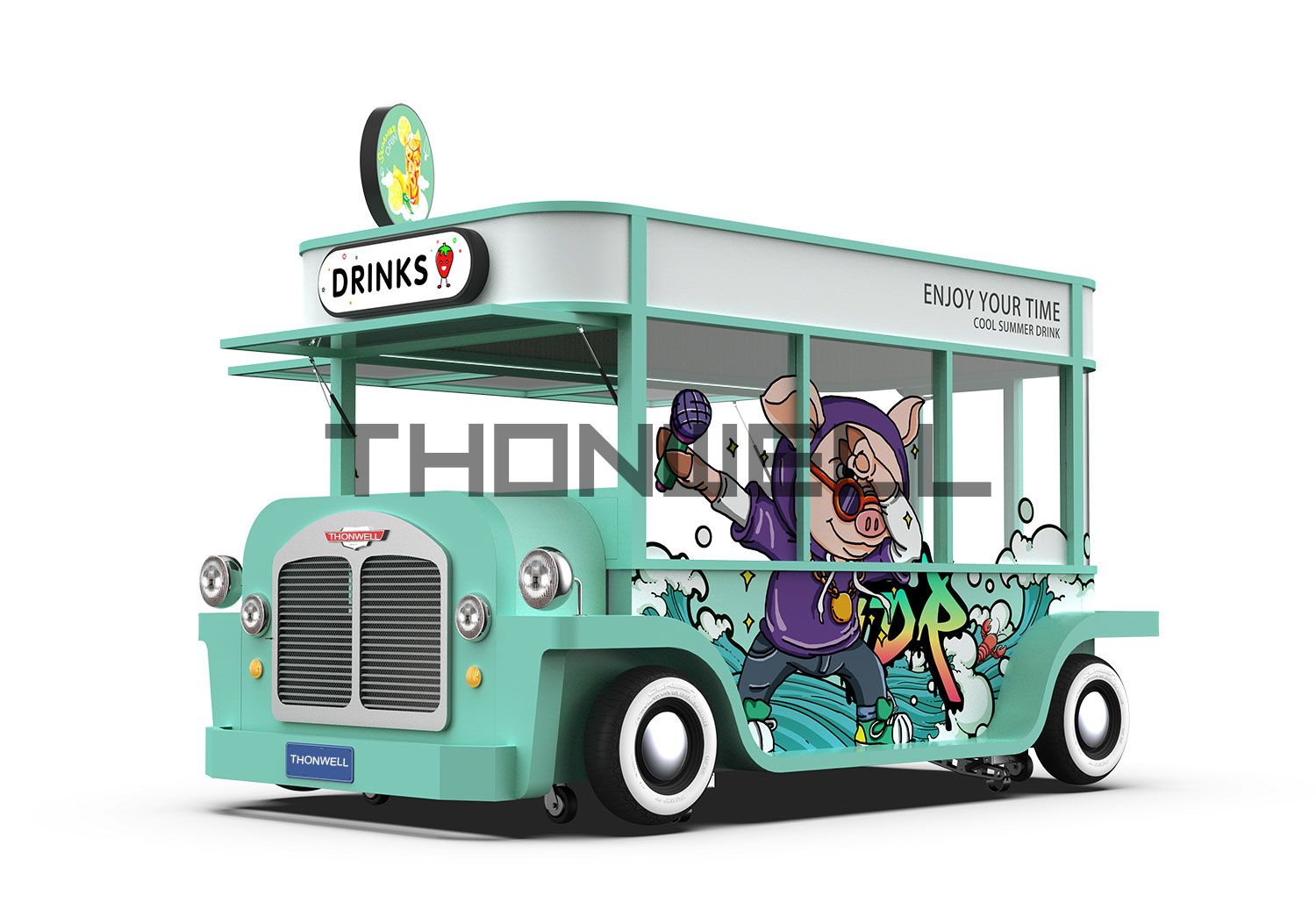 Food truck ice cream cart of MIKO-02