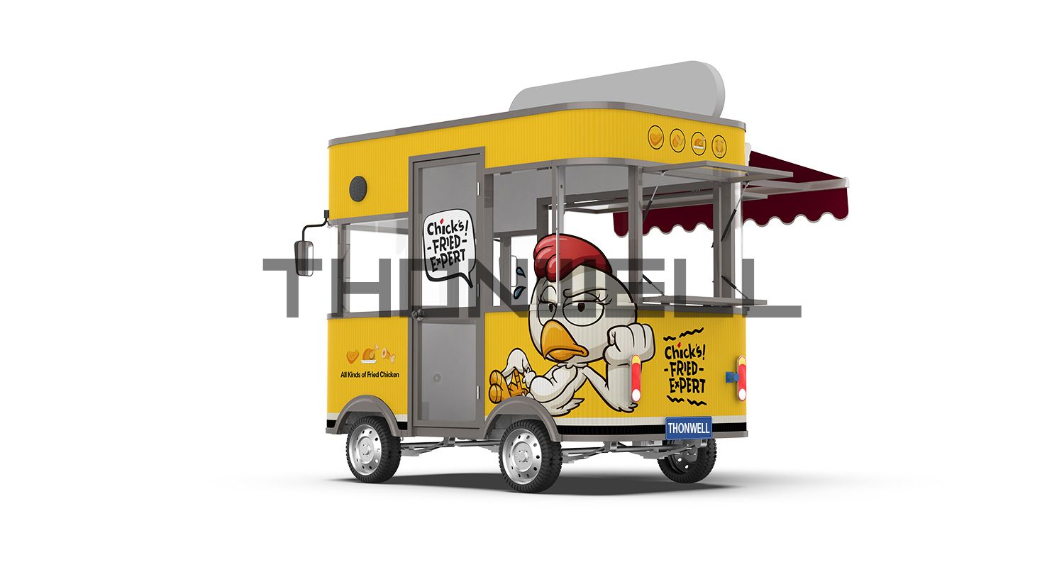 Food truck breakfast cart of Kuck-28