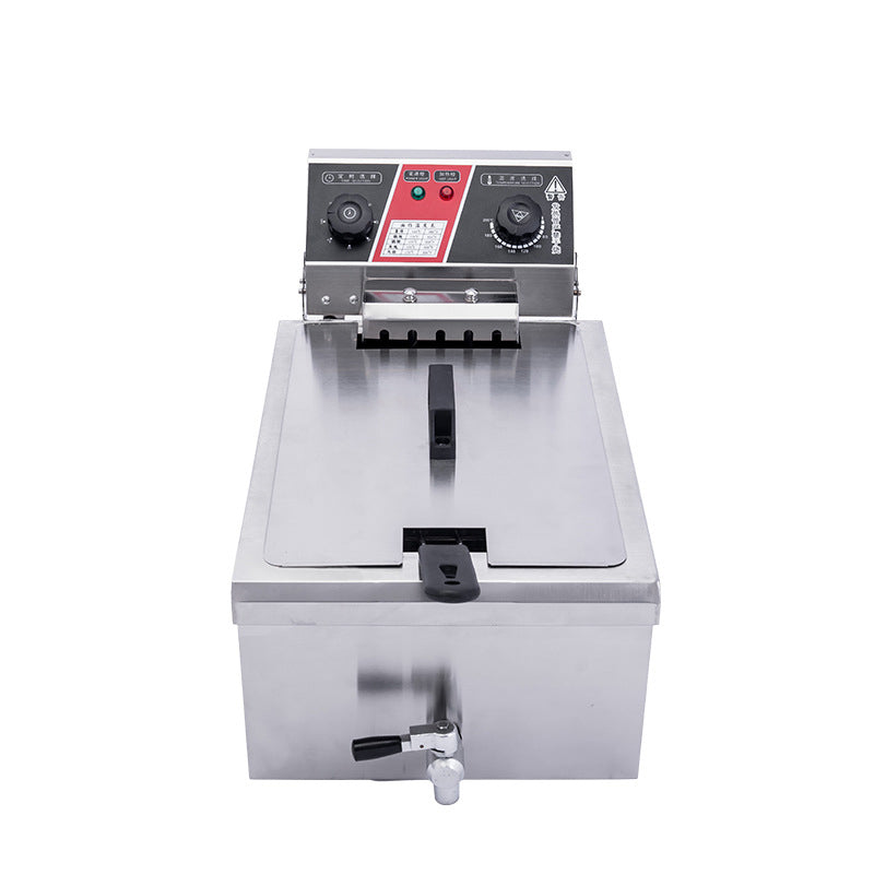 TB-EH131 Commercial electric single cylinder fryer large capacity snack fryer