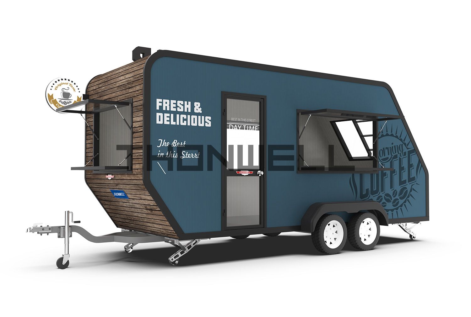 High quality electric food trailer of RAKERS