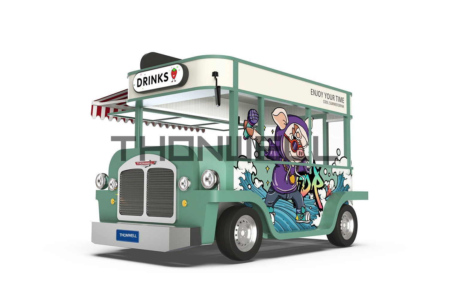 Food truck ice cream cart of MIKO-44