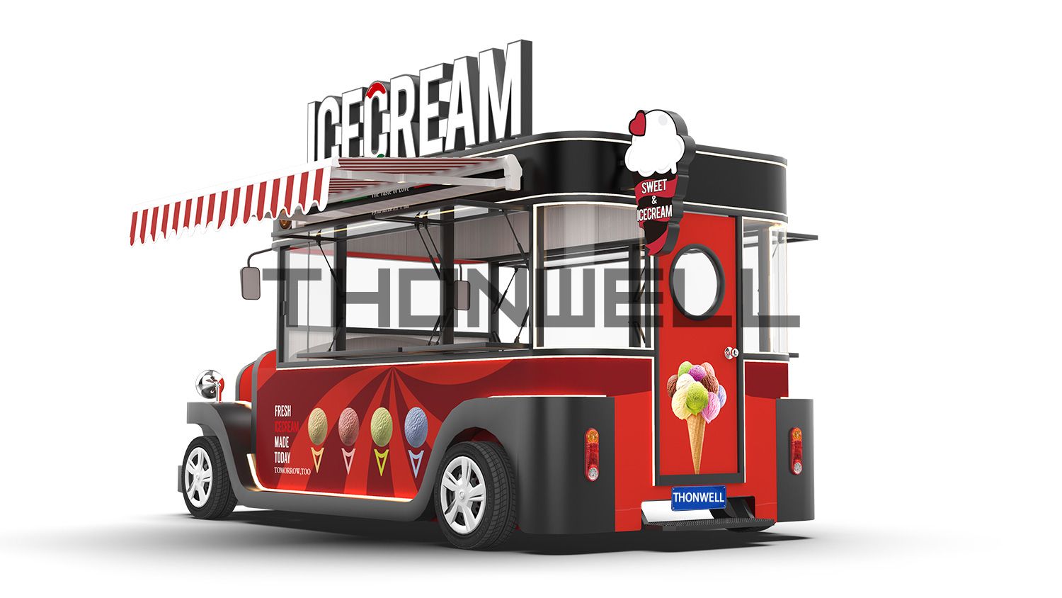 High quality food truck of Dior-50