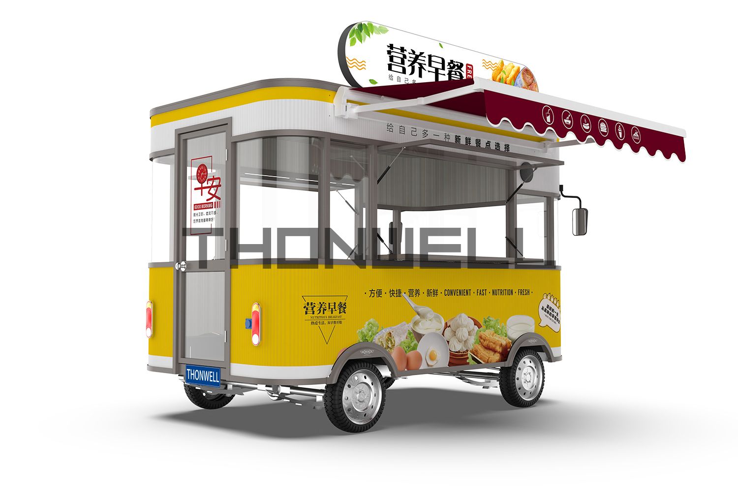 Food truck breakfast cart of Kuck-34
