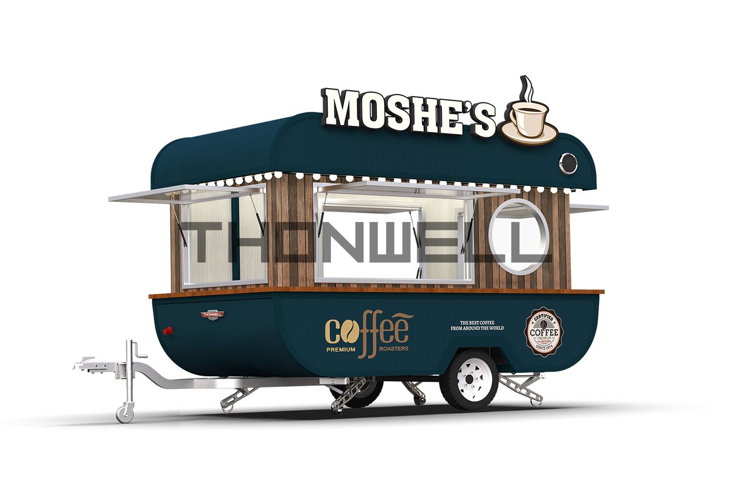 High quality food trailer of MOSHE-35