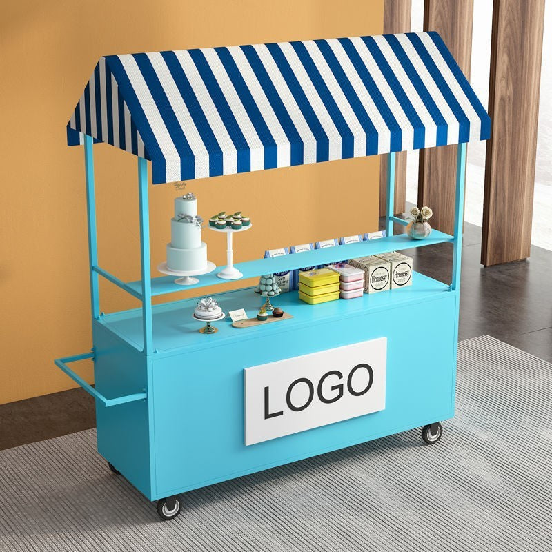 portable food carts on wheels